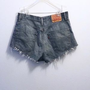 Levi's Shorts - Levi’s Distressed Cut Off Denim Shorts Levi's Shorts - Levi’s Distressed Cut Off Denim Shorts